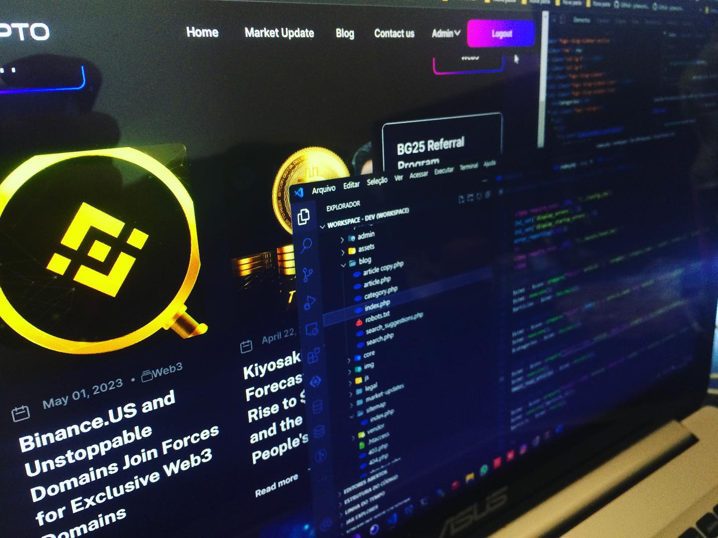 Projecto NEWS CRYPTO